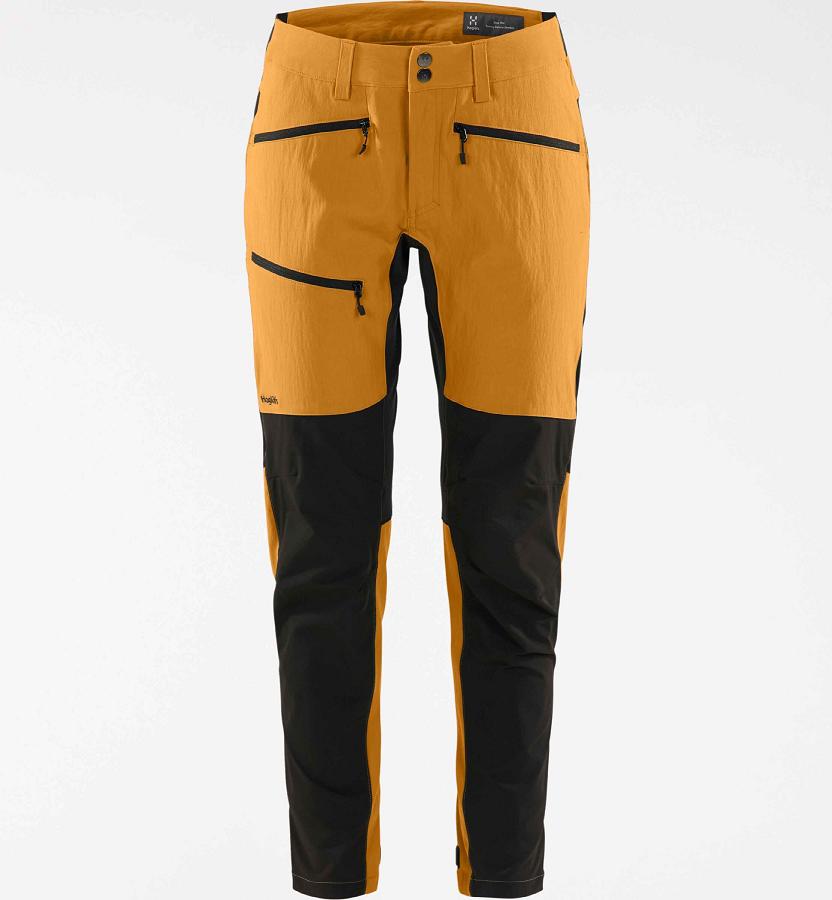 Haglöfs Womens Rugged Flex Hiking Pants Yellow/Black New Zealand 74503DHLI